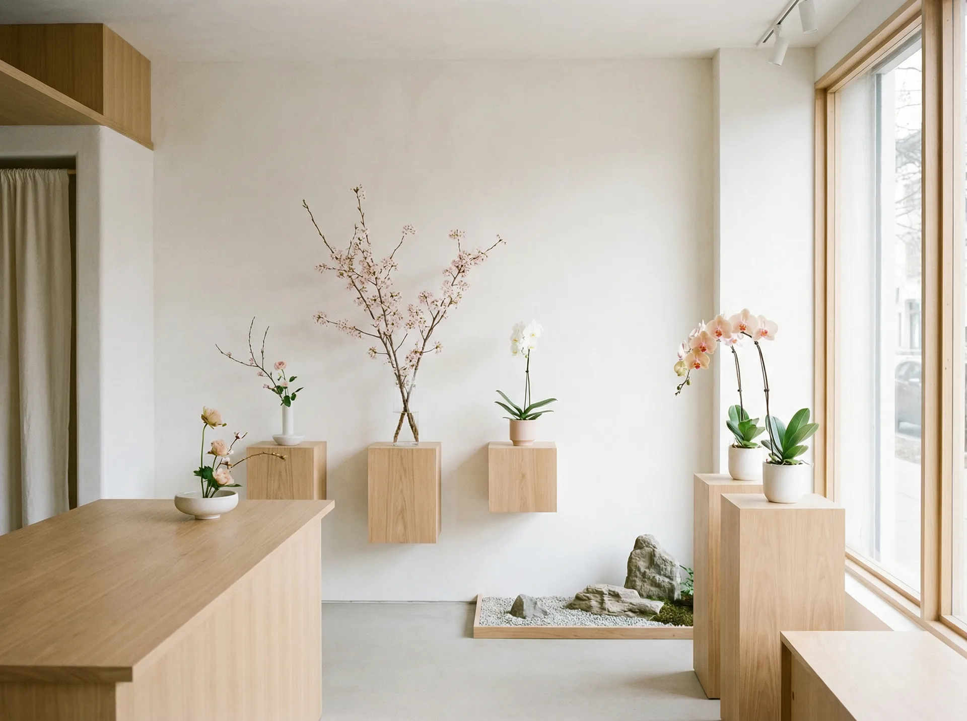 日式极简花艺工作室 - 小宝探花